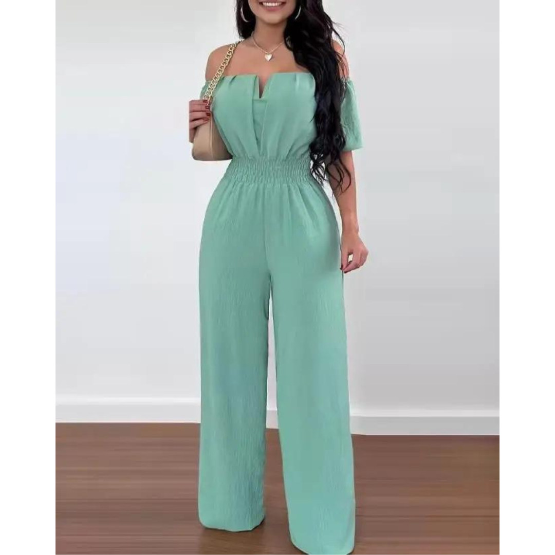 Macacão Feminino Elegante Sem Alças